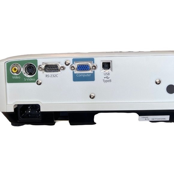 Epson H326A LCD Projector White Remote Included Power Cord Not Included - Picture 4 of 9